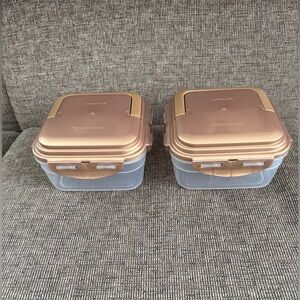 NEW IN BAG LocknLock 5 Cup Containers (Set of 2)